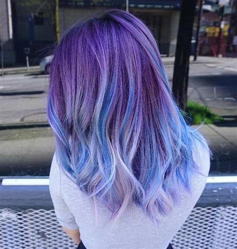 purple and blue hair ideas