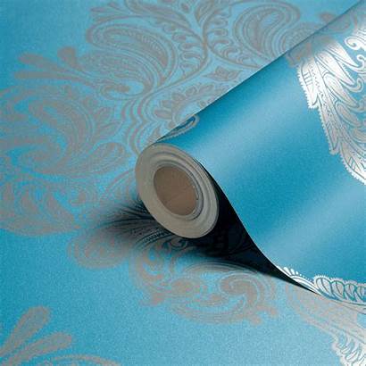 Bowen Llewelyn Laurence Cote Couture Damask Wallpapers