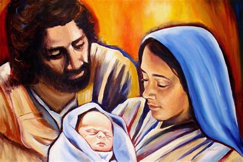 Modern Nativity Painting At Explore Collection Of
