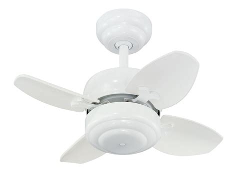 Mini 20 Ceiling Fan White Finish With White Abs Blade Finish Ebay