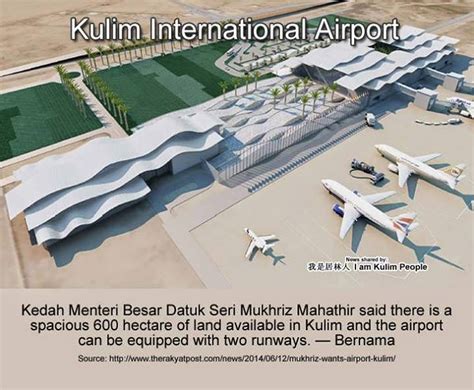 kota bharu airport projek lapangan terbang antarabangsa kulim menelan kos rm1 6 bilion