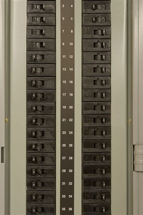 Your electrical panel is full of circuit breakers running through the panel, and the main circuit breaker serves an especially important function. Circuit-Breaker Panel Labeling and Home Electrical ...