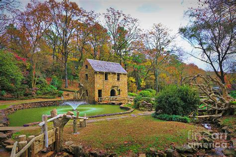 Autumn Colors At Old Mill Photograph By Karen Beasley Fine Art America