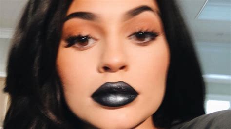 Kylie Jenner Reveals Her Edgy New Lip Kit Shade