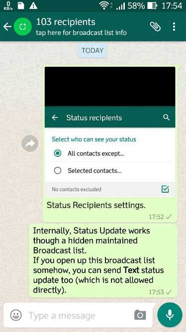 How to download a whatsapp status. Now you can forward Whatsapp Status Messages