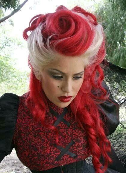 Classic Or Punk A Variety Of Red Hair Dye Halloween Hair Red Dip