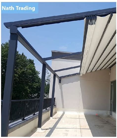 Oudoor Retractable Roof At Rs 1300sq Ft Retractable Sliding Roof In
