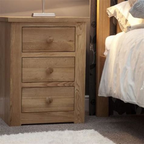 Sauder offers an impressive variety of affordable style in your home or office with the latest in bedroom, living room and office furniture. Torino Oak 3 Drawer Narrow Bedside Cabinet Bedroom Oak ...