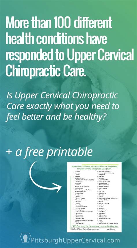 Upper Cervical Chiropractic Helps Many Different Health Conditions