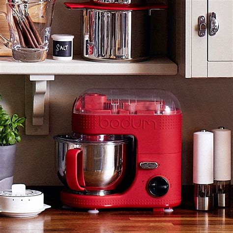 Furthermore, it has separate attachments for mixing, whipping and beating. Bodum Bistro Electric Stand Mixer | Houseology | Kitchen ...