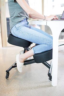 An appropriate and quality desk chair can help better position your body at your desk and make sitting easier on your. Sleekform Kneeling Posture Chair Review