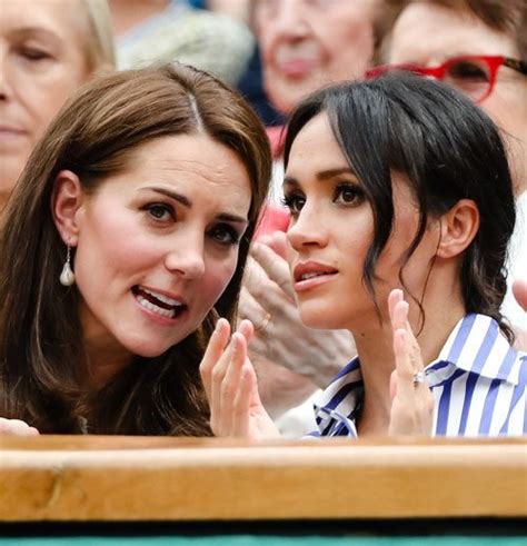 Dlisted Duchesses Meghan Markle And Kate Middleton Did Wimbledon Together