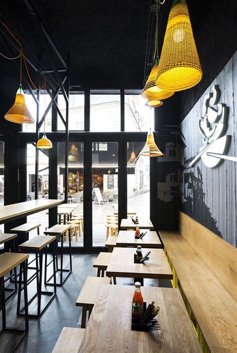 Low Cost Restaurant Interior Design Take Away Decor Ideas Concepts