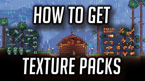 Terraria How To Get Texture Packs Youtube