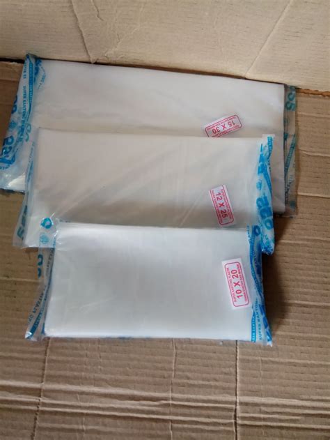 Jual Plastik PE uk 15x30 - plastik 1 kg Plastik Gula - kantong Es di