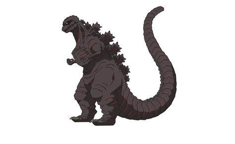 Shin Godzilla Anime Full Art By Godzilla Image On Deviantart