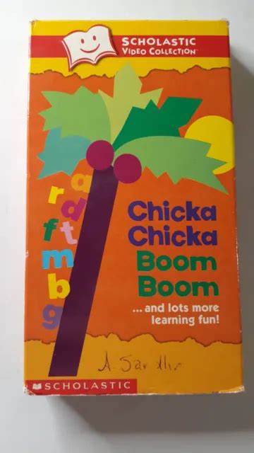 Chicka Chicka Boom Boomand Lots More Learning Fun Vhs 2002 1299 Picclick