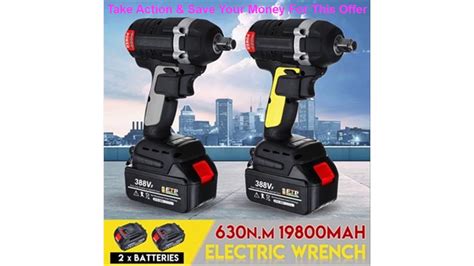 Top Upgraded 630nm 388vf 19800mah Rechargeable Brushless Cordless