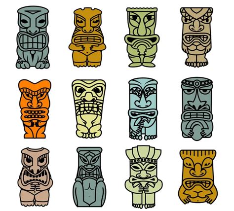 Totem Vectors Royalty Free Vector Totem Images Depositphotos