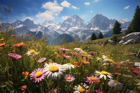 Premium Ai Image Italian Alps With Mount Resegon