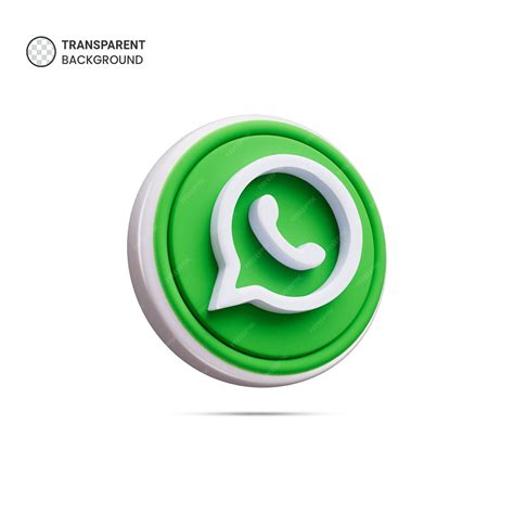 Premium Psd Whatsapp Logo Icon Isolated 3d Render Illustration