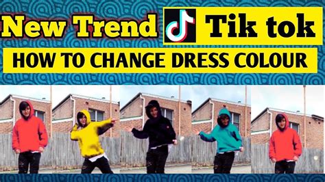 TikTok Shirt Colour Change Kaise kare | TikTok New Trend Shirt Color