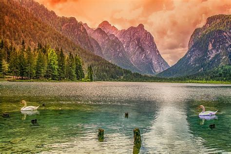 Nature Landscape Lake Free Photo On Pixabay