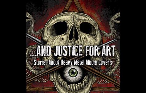 Heavy Metal Album Cover Book And Justice For Art Re