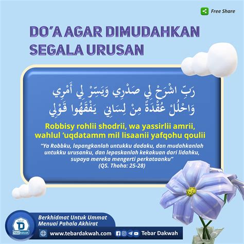 DO’A AGAR DIMUDAHKAN SEGALA URUSAN