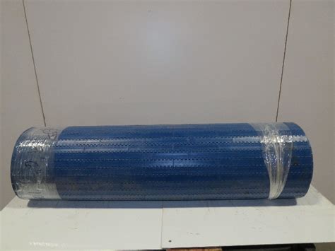 Intralox S1600 Plastic Conveyor Belt Flat Top 40 X 19 6 Blue Ebay