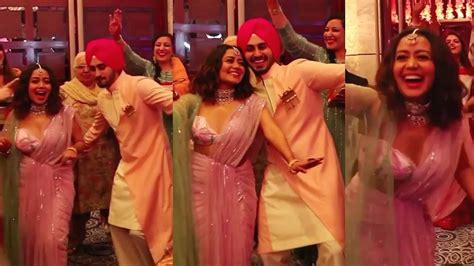 Neha Kakkar Wedding Dance With Husband Rohanpreet Singh In Baraat Neha Kakkar की शादी Youtube