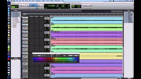 Tips On How To Change Track Color In Pro Tools Youtube