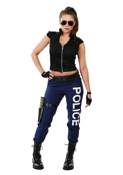 Womens Tactical Police Costume