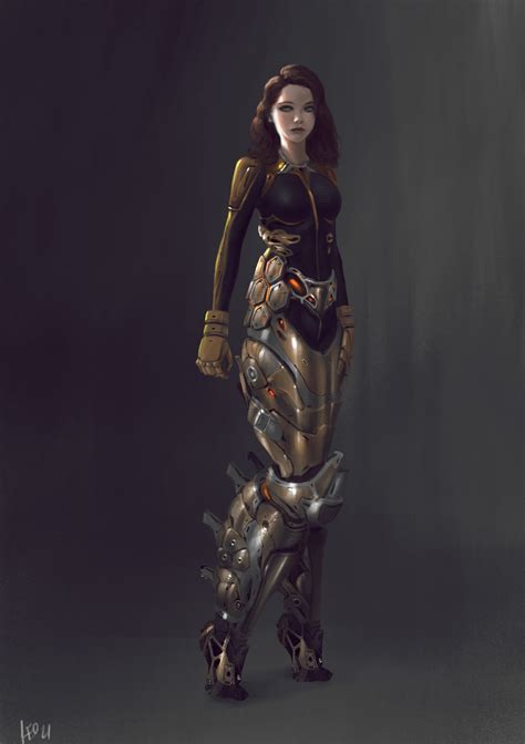 Violare Fan Compatibile Con Sci Fi Character Concept Art Tendenza