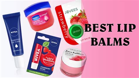 10 Best Lip Balms In 2020 With Price Youtube