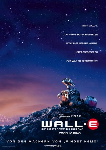Wall·e Der Letzte Räumt Die Erde Auf Film Rezensionende