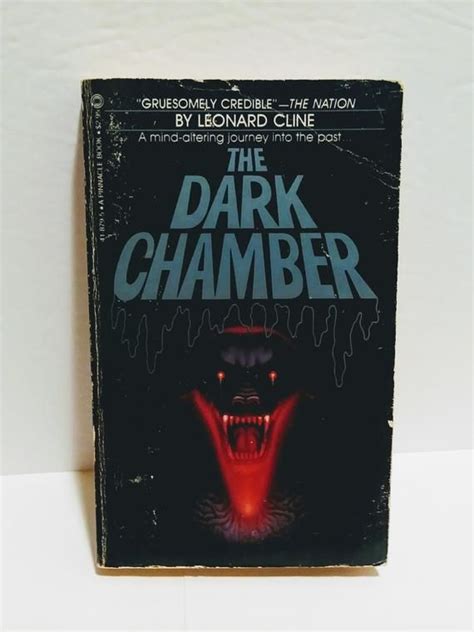 The Dark Chamber Leonard Cline 1983 Horror Fiction Etsy The Darkest Horror Fiction Vintage