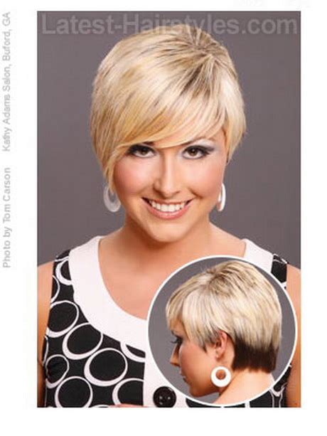 Round face short hairstyles for older women. Short hair styles for women over 50 round face