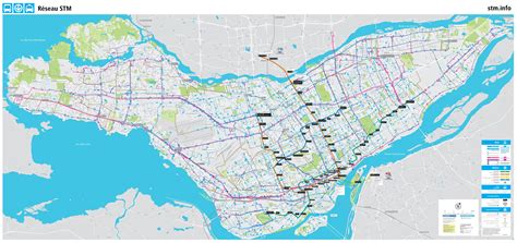 Map Of Montreal Transport Transport Zones And Public Transport Of Montreal