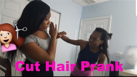 Cutting Hair Prank Extremely Funny Youtube