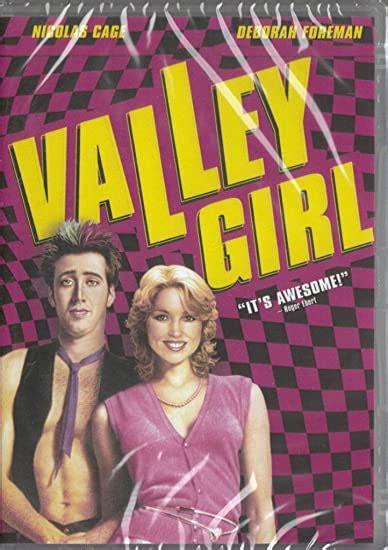 Valley Girl Dvd Amazones Nicolas Cage Deborah Foreman Elizabeth Daily Michael Bowen