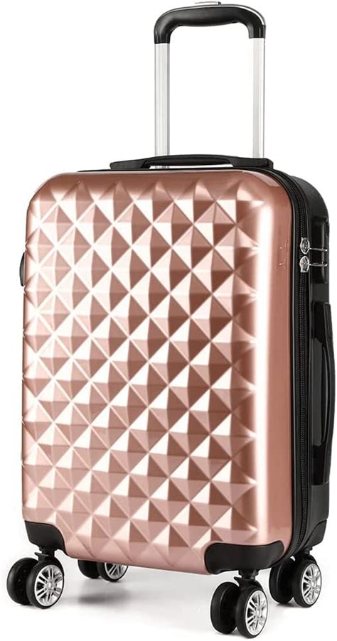 Buy Kono 20 Hand Luggage Lightweight Hard Shell Pcabs Suitcase 4