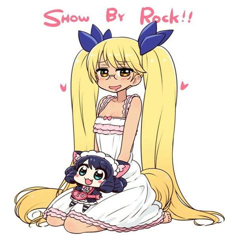 Show By Rock Cyan Moa Chuchu Retoree Rock Anime Art