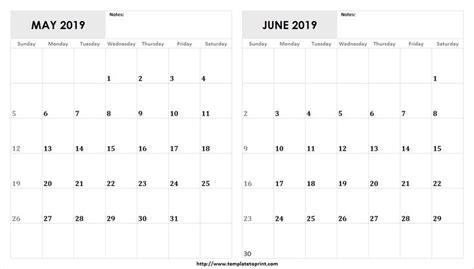 2 Month Free Printable Calendar Free Printable Calendar Blank