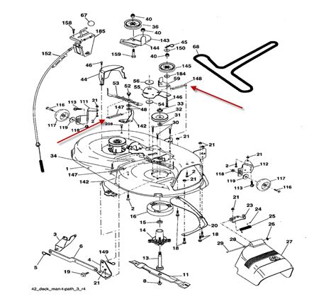 Craftsman Lt1000 Deck Belt Diagram