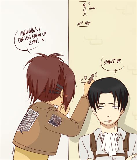 levi and hanji by sooctopus on deviantart