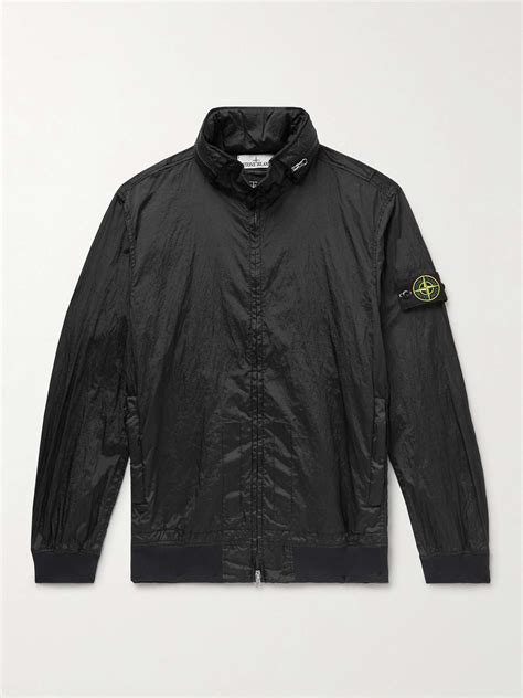 Stone Island Logo Appliqu D Nylon Metal Jacket For Men Mr Porter