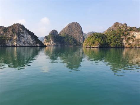 Scenic Ha Long Bay In Northeast Vietnam Stock Image Image Of Emerald Coast 234478997