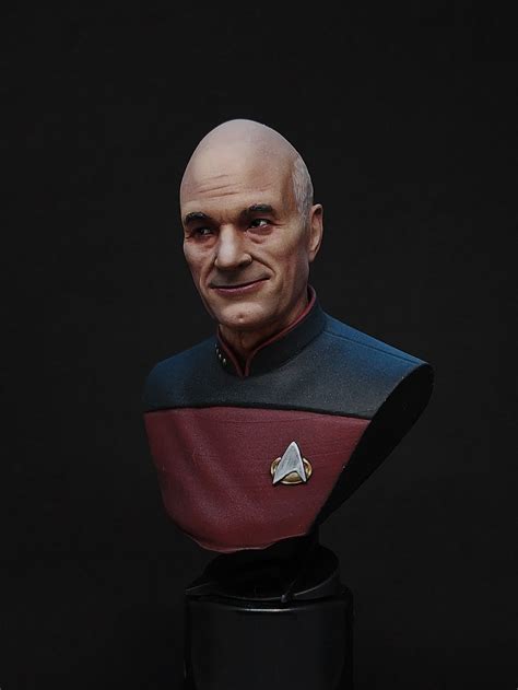 Captain Jean Luc Picard Star Trek The Next Generation By Thomas