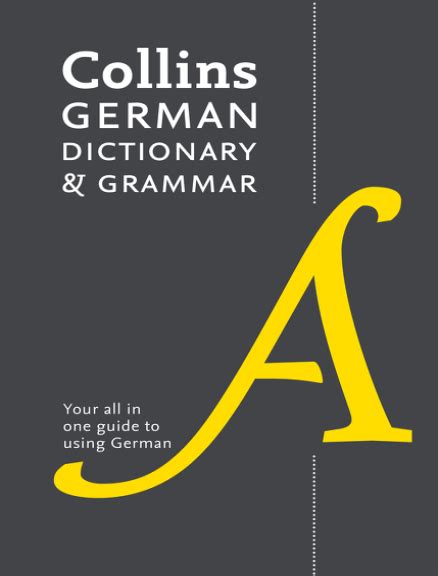 Buy Book Collins German Dictionary And Grammar Lilydale Books